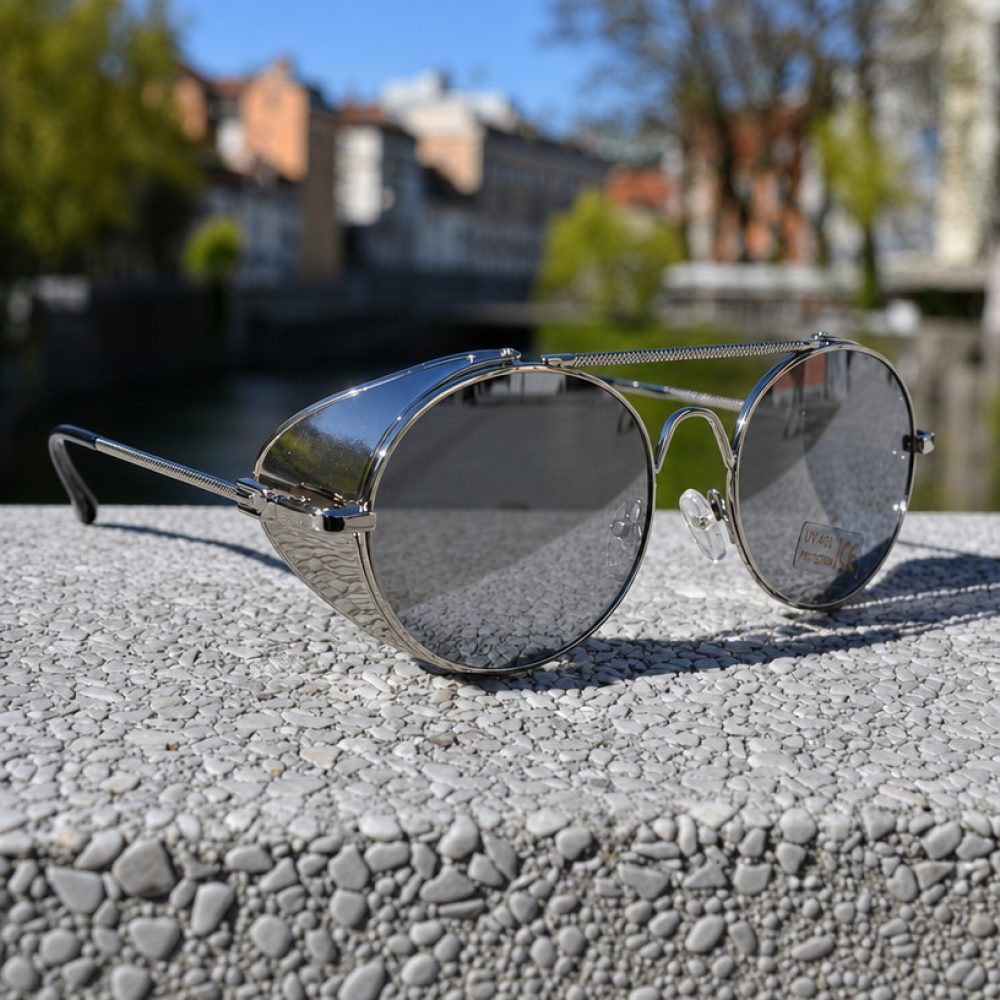 Sončna očala – Major – Steampunk (silver)